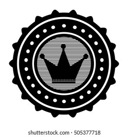 crown emblem icon image 