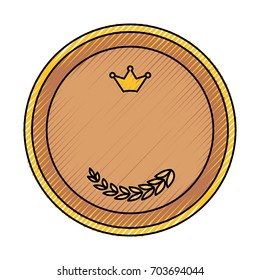 Crown emblem symbol