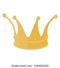 Crown Flat Colored Icon
