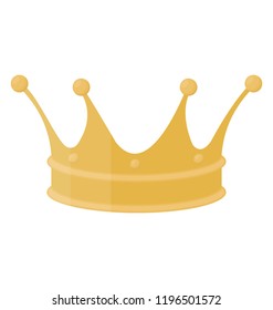 Crown Flat Colored Icon