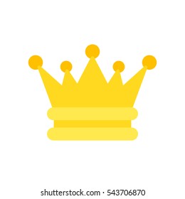Crown, Flat Icon