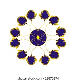 Crown of flowers