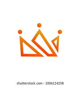 Crown Geometric Logo