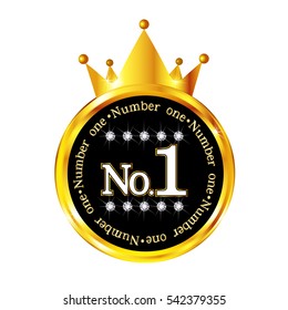 Crown Gold Frame Icon