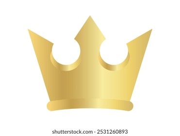 crown gold icon, golden crown luxury