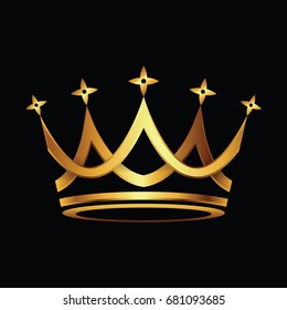 Download Black Crown Logo Design Png Gif