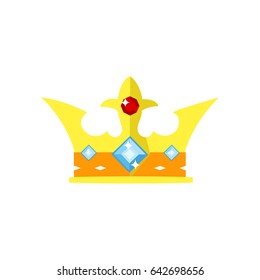 crown golden icon