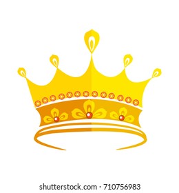 crown golden icon