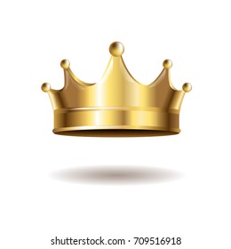 Crown Gradient Mesh, Vector Illustration