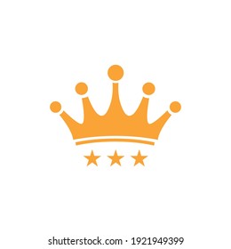 Crown graphic icon. Royal symbol. Vector illustration. Vector illustration