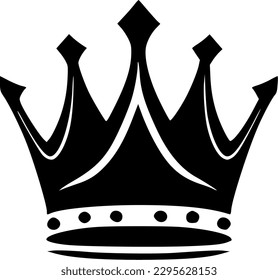 Crown - High Quality Vector Logo - Vector illustration ideal for T-shirt graphic