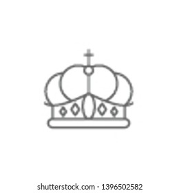 Crown, Holland icon. Element of Holland icon. Thin line icon for website design and development, app development. Premium icon