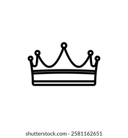 Crown icon Art design illustration