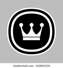 Crown icon black