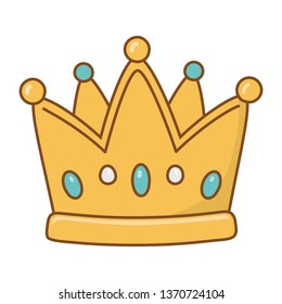 crown icon cartoon