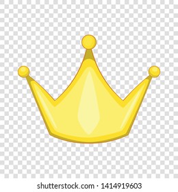 Crown icon. Cartoon illustration of crown vector icon for web design