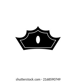 crown icon Column Chart icon or logo isolated sign symbol vector illustration - high quality black style vector icons