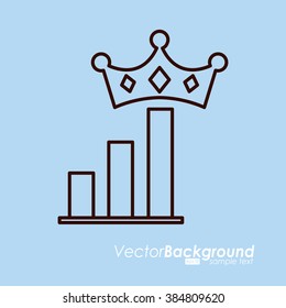 crown icon design 