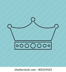 crown icon design 
