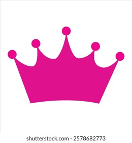 Crown icon design , colorful crown with white background 