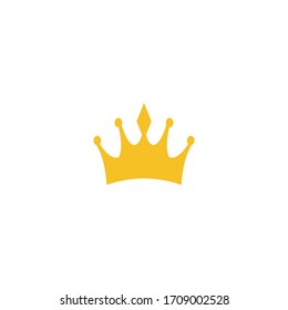 Crown icon design template vector isolated illustration