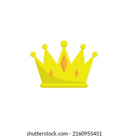 Crown icon design template vector illustration
