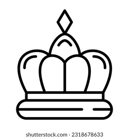 Crown Icon Design Vector template Illustration