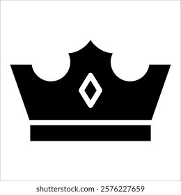 Crown Icon Element For Design