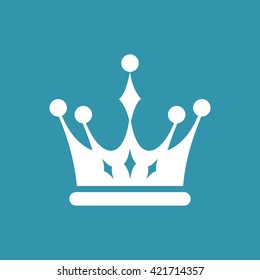 Crown Icon. Eps-10.