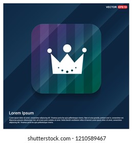 Crown icon - Free vector icon