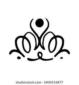 Crown Icon in Hand Drawn Doodle style isolated on white background. King crown sketches, majestic tiara, king and queen royal diadems vector. Line art prince and princess luxurious head accessories.