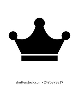 Kronensymbol auf Hintergrund dargestellt
