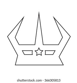 Crown icon Illustration design