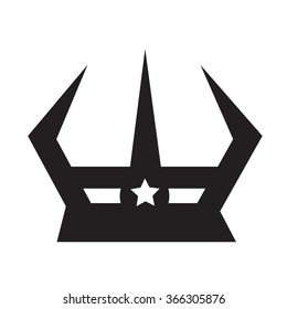 Crown icon Illustration design