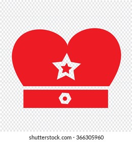 Crown icon Illustration design