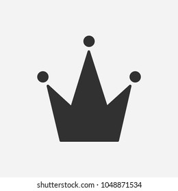 Crown icon illustration isolated vector sign symbol