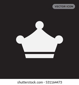 Crown icon illustration isolated vector sign symbol