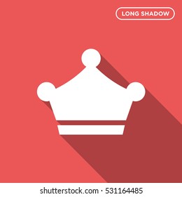 Crown icon illustration isolated vector sign symbol