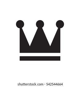 Crown icon illustration isolated vector sign symbol