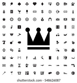 Crown icon illustration isolated vector sign symbol