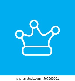 crown icon illustration isolated vector sign symbol