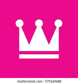 Crown icon illustration isolated vector sign symbol