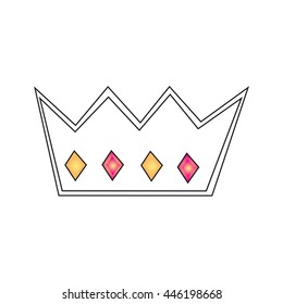 Crown icon illustration - stock vector 