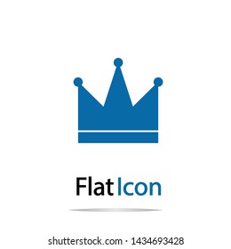 crown icon isolated on white background.