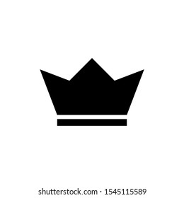 Crown icon isolated on white background. Crown Icon Vector Illustration Eps10