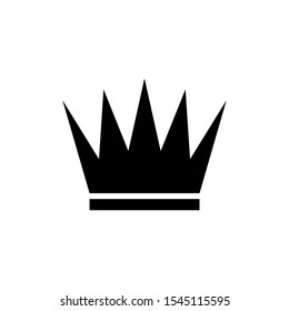 Crown icon isolated on white background. Crown Icon Vector Illustration Eps10