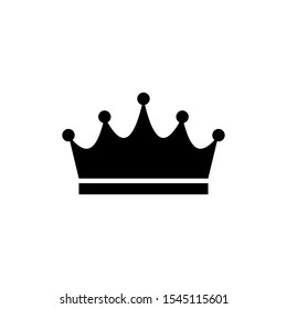 Crown icon isolated on white background. Crown Icon Vector Illustration Eps10