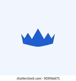 crown icon, isolated, white background