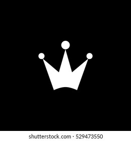 crown icon, isolated, white background
