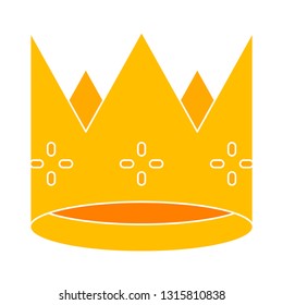 crown icon, king crown illustration - vector royal crown, majestic king crown isolated. kingdom element